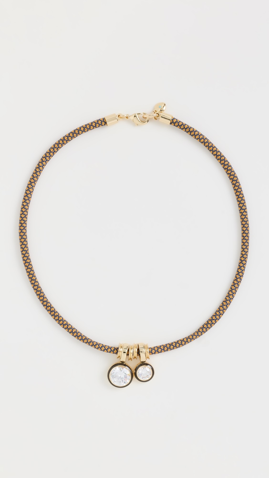 Roxanne Assoulin The Cubic Double Drop Cord Necklace | Shopbop | Shopbop