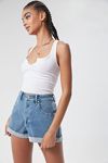Wrangler Hourglass Denim Short | Urban Outfitters (US and RoW)