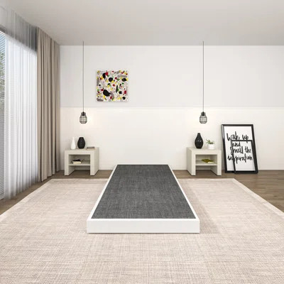 5 inch box springs Heavy Duty Mattress Foundation Box spring With Fabric Cover, Easy Assembly | Wayfair North America