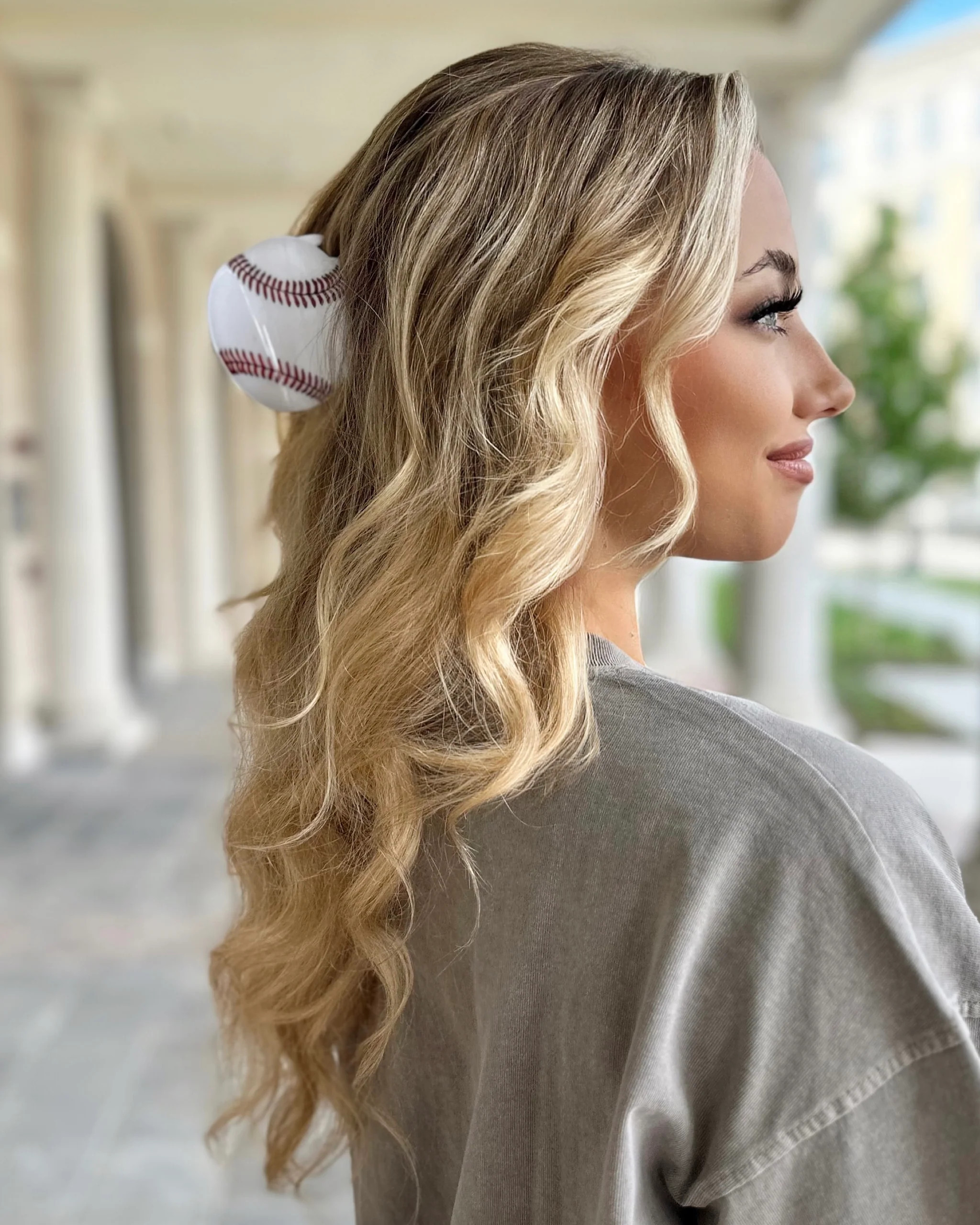 Baseball Acrylic Hair Clip | Live Love Gameday®