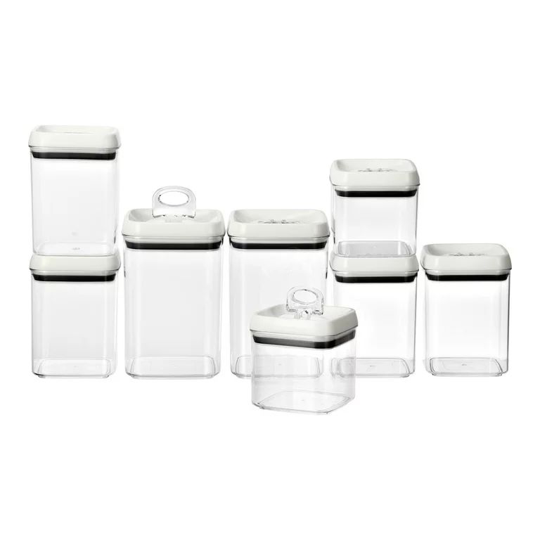 Better Homes & Gardens Canister Pack of 8 - Flip Tite Food Storage Container Set | Walmart (US)