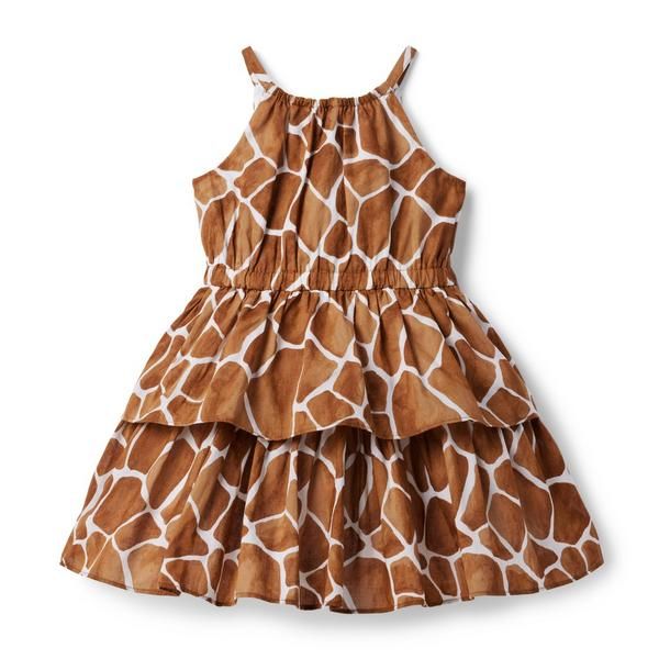 Giraffe Tiered Sundress | Janie and Jack