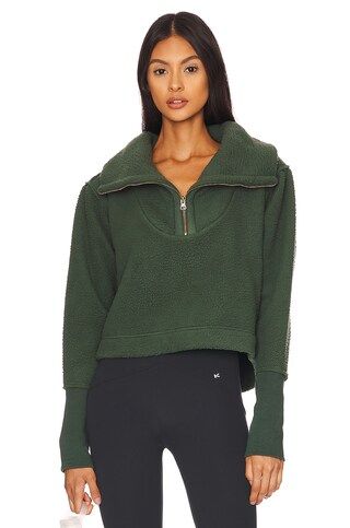 Free People Poppy Pullover in Forest Pine from Revolve.com | Revolve Clothing (Global)