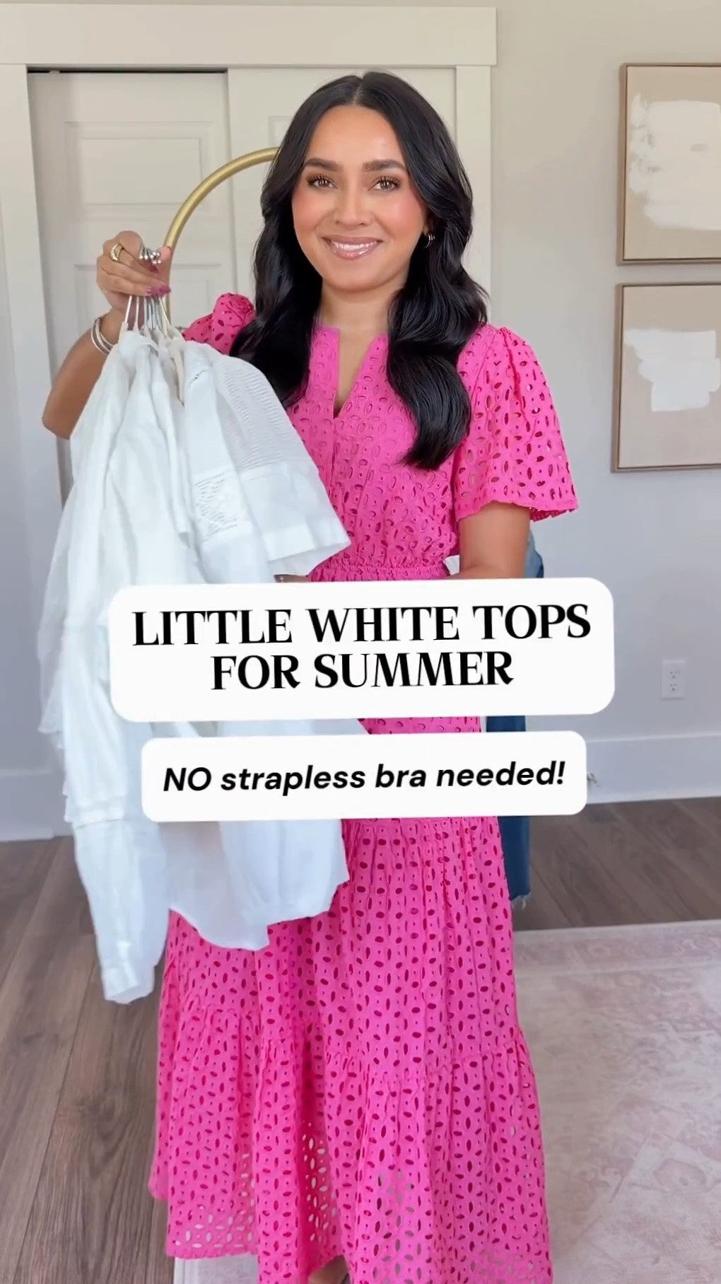 White summer tops - no strapless bra needed!
For reference: I’m 5’0, petite, 32b bra size, and 2/26 in bottoms, pear shaped. 
*Everything I share is unaltered! TTS means true to size. Between size 5-6.5 in shoes

I’m wearing the smallest size in all tops except the button down short sleeve peplum top, I sized up to a size 2!
Denim shorts size 26 TTS
Gold sandals size 5 TTS

#LTKootd #LTKSaleAlert #LTKPetite