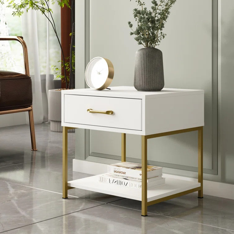 Finnbarr Iron Nightstand | Wayfair North America