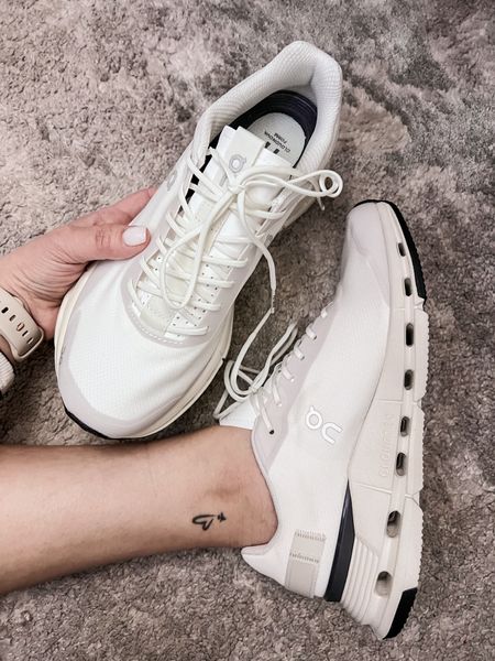 On cloud sneakers, comfy white sneakers 

#LTKshoecrush #LTKGiftGuide #LTKfitness