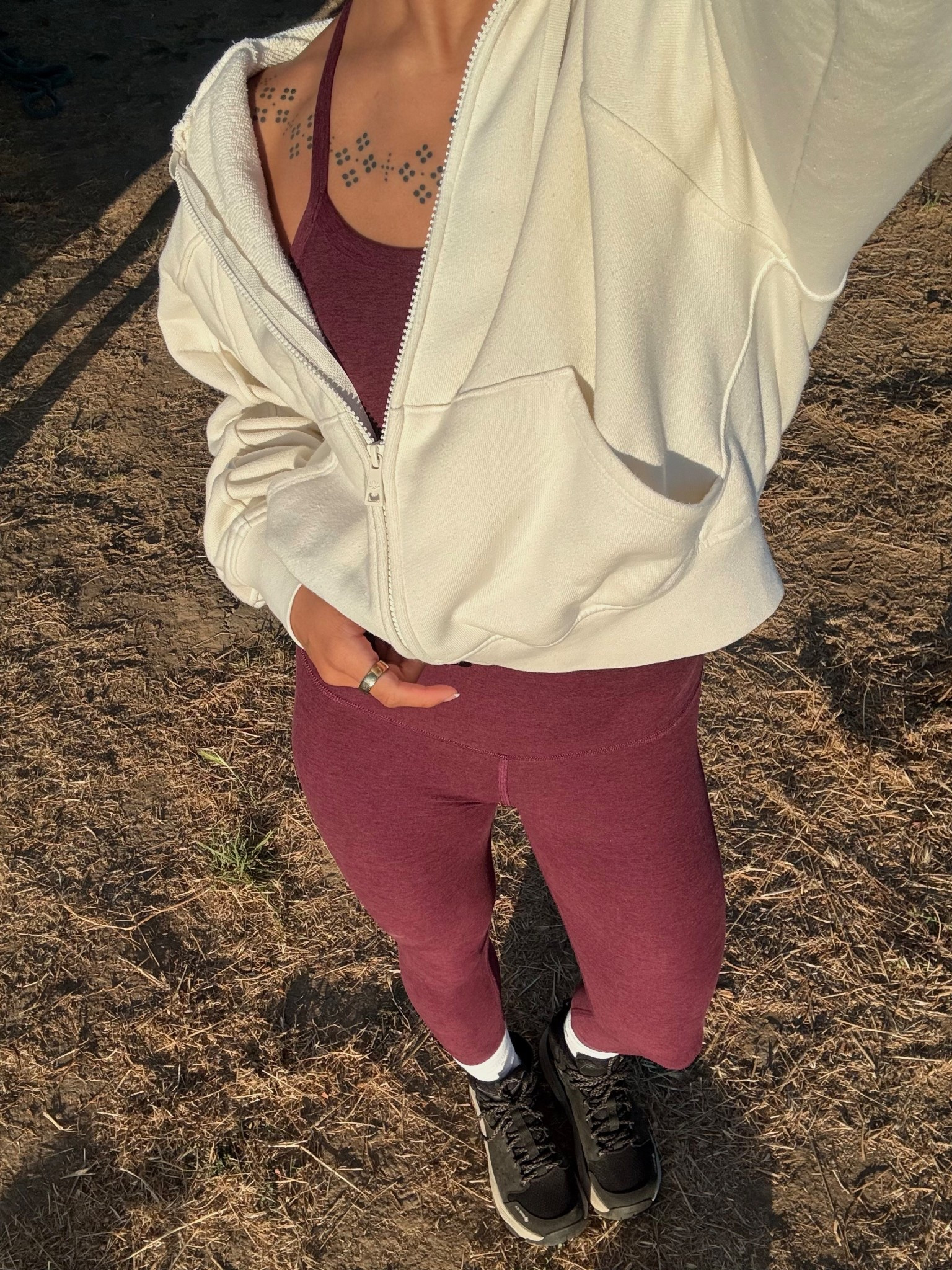 XS top
XS bottom
XS jacket
Beyond Yoga matching set

#LTKStyleTip #LTKActive #LTKTravel