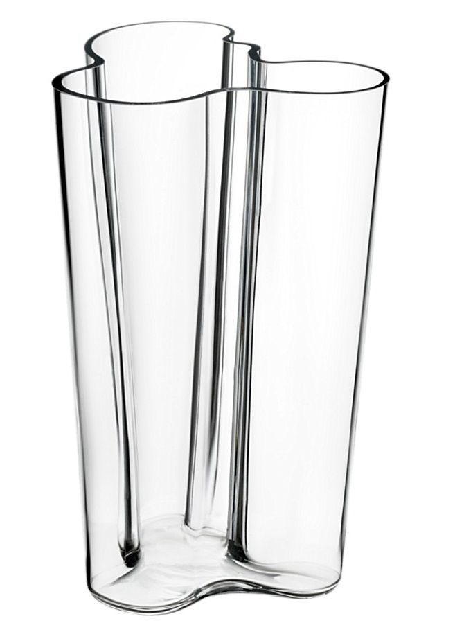 Iittala   Aalto Vase Clear 251mm  - Trouva | Trouva (Global)