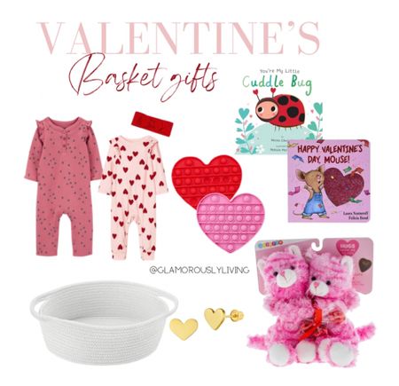 Valentine’s gift baskets ideas! 

This was last years for my twin girl toddlers but I’ve linked some cute in stock valentines pajamas, toys and fillers for their baskets this year!!

#LTKsalealert #LTKkids #LTKfamily