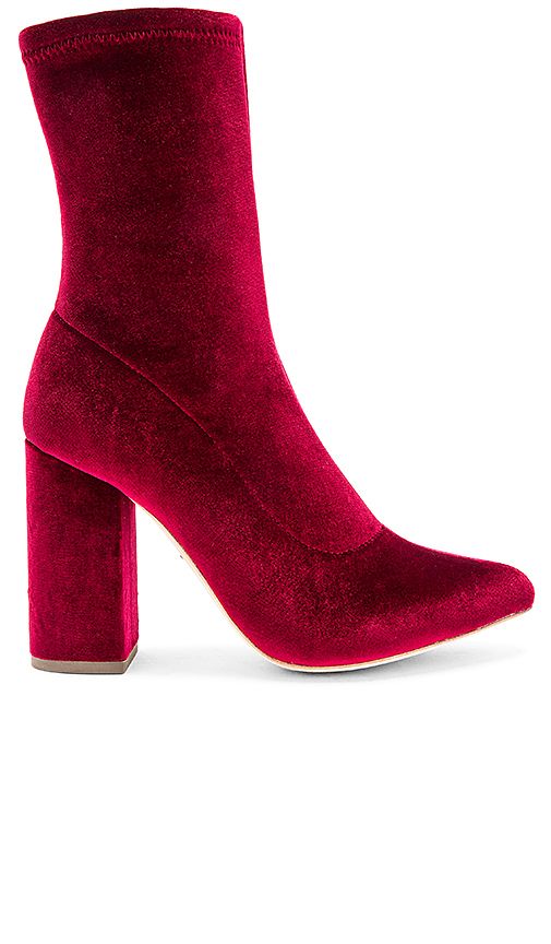 RAYE Faris Bootie in Red. - size 10 (also in 5.5,6,6.5,7,7.5,8,8.5,9) | Revolve Clothing