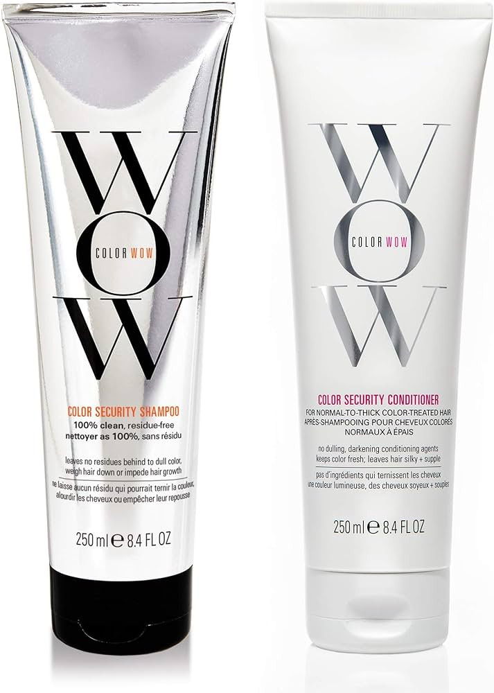 COLOR WOW Dream Clean Duo - 100% clean, sulfate-free COLOR SECURITY SHAMPOO and weightless COLOR ... | Amazon (US)