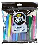 Crayola Take Note Colorful Writing Set, at Home Crafts for Kids, Bullet Journal Supplies, 19 Pieces | Amazon (US)