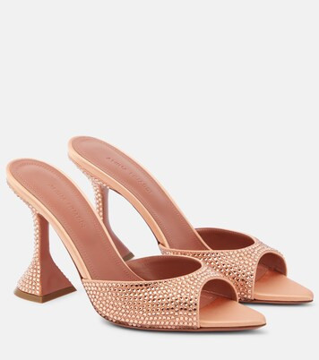 Caroline embellished satin mules | Mytheresa (US/CA)