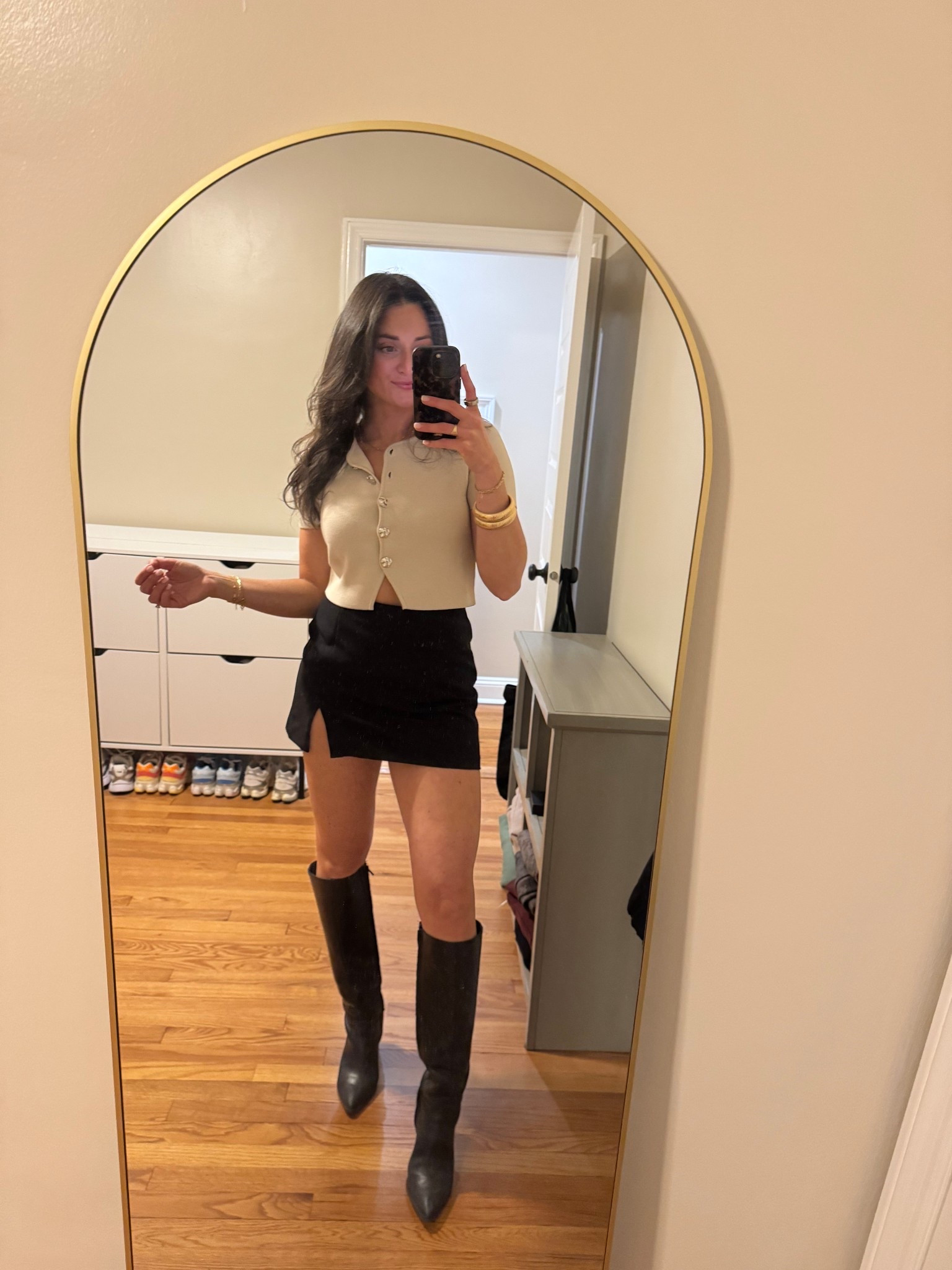 fall night out! 
Skort is FashionPass! Use my code JILLIAN9J for $$$ off! 

#LTKPetite #LTKHoliday #LTKSeasonal