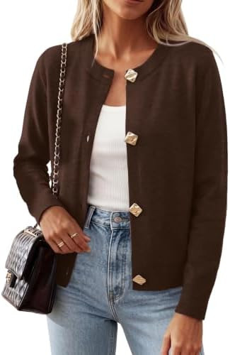WIHOLL Lightweight Cardigan Sweaters for Women Y2k Fall Outfits 2026 | Amazon (US)
