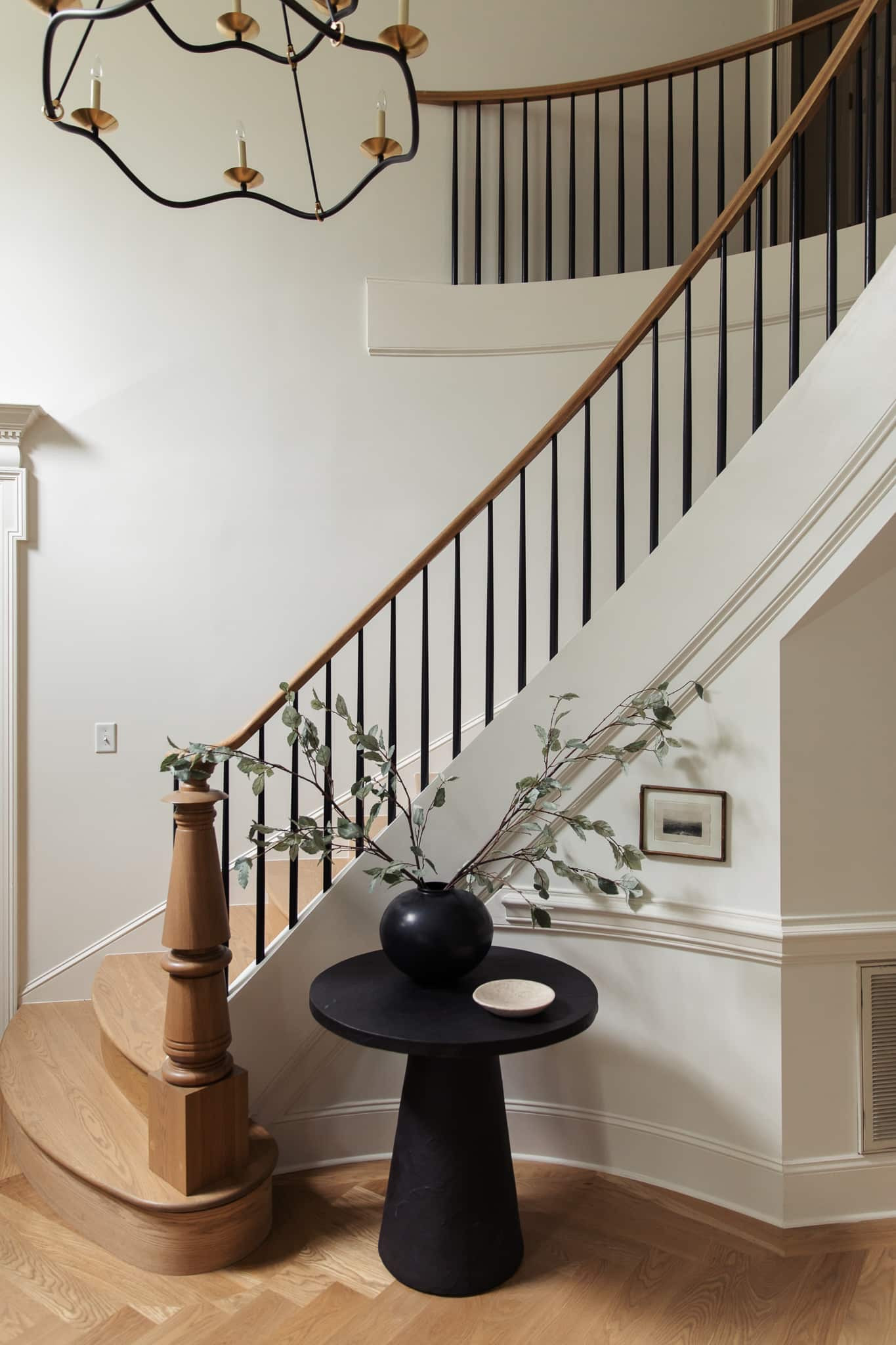 Decluttering your entry room can make an enormous difference when trying to create an aesthetically pleasing look and feel in your home. Start today with CLJ Summer School at ChrisLovesJulia.com ! 🖤

Faux leaf branch, framed artwork, bistro table, glossy table vase, marble bowl, two tier chandelier

#LTKStyleTip #LTKHome #LTKFindsUnder100