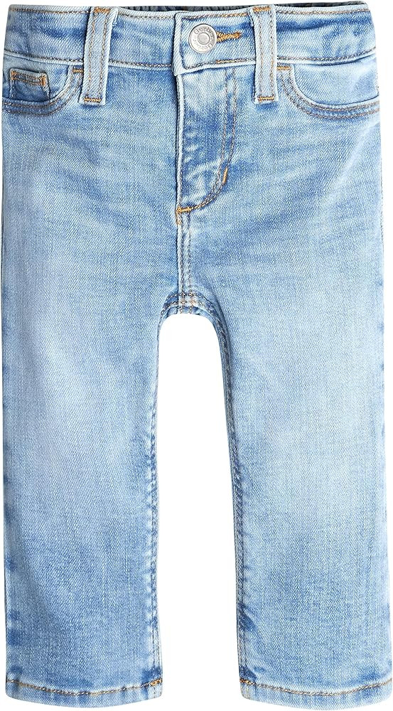 Gerber Baby Toddler Straight Leg Stretch Denim Jeans | Amazon (US)