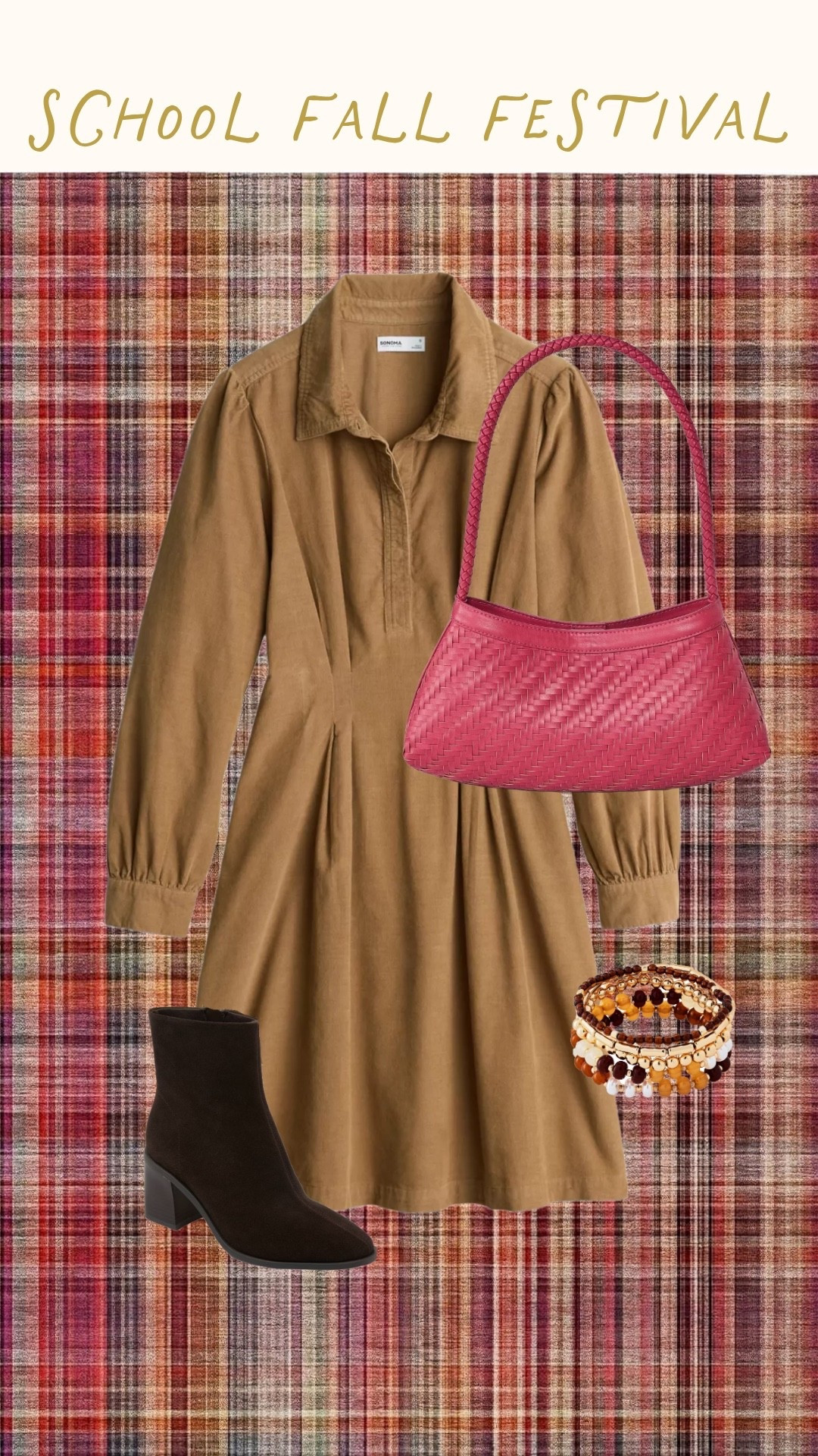 A dress paired with booties is the perfect fall outfit! How cute is the shape of this dress?! 🍂

#LTKootd #LTKgrwm #LTKmomlife