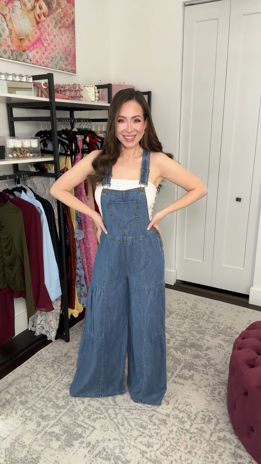 Wearing the cutest Cider Overalls! These are affordable and are a must have! Also wearing a Qinsen tube top 

#LTKSaleAlert #LTKSpringSale #LTKootd