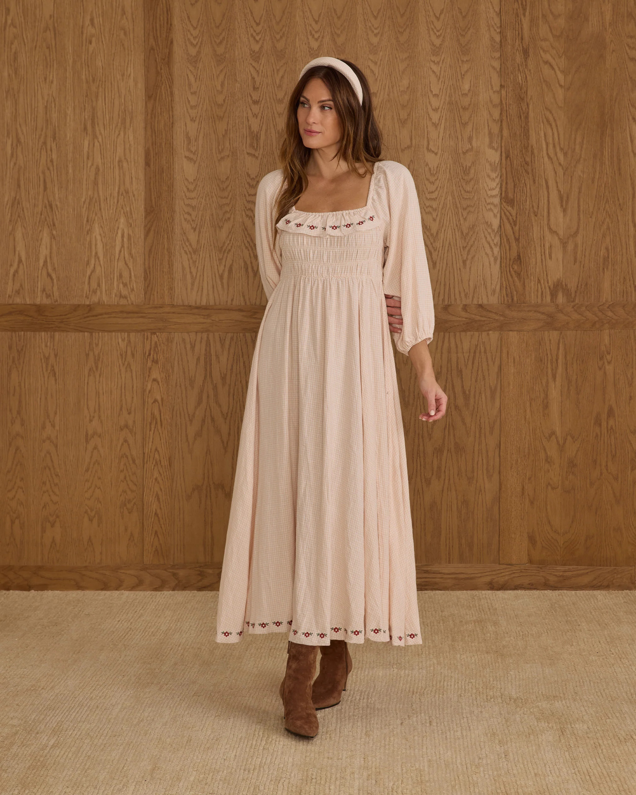 Magnolia Dress | Petal Gingham | Rylee + Cru