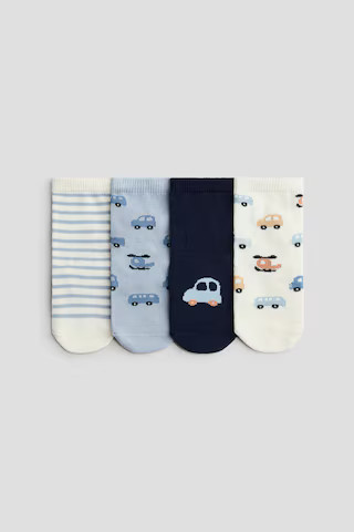 4-pack Socks | H&M (US + CA)