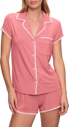 Whipstitch Jersey Short Pajamas | Nordstrom