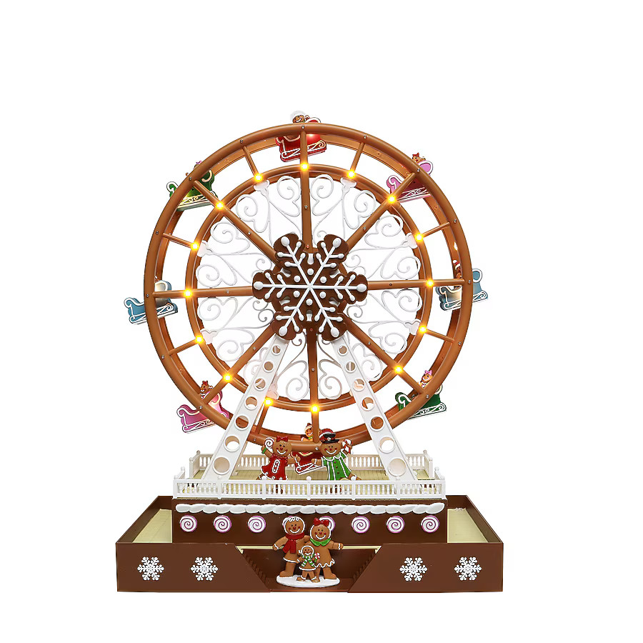 Carole Towne Carole Towne Lighted Musical Building | Lowe's