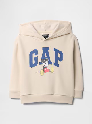 babyGap × Disney Mickey Mouse Relaxed Logo Hoodie | Gap Factory | Gap Factory