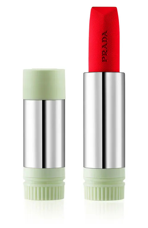 Prada Monochrome Soft Matte Lipstick Refill in R128 at Nordstrom | Nordstrom