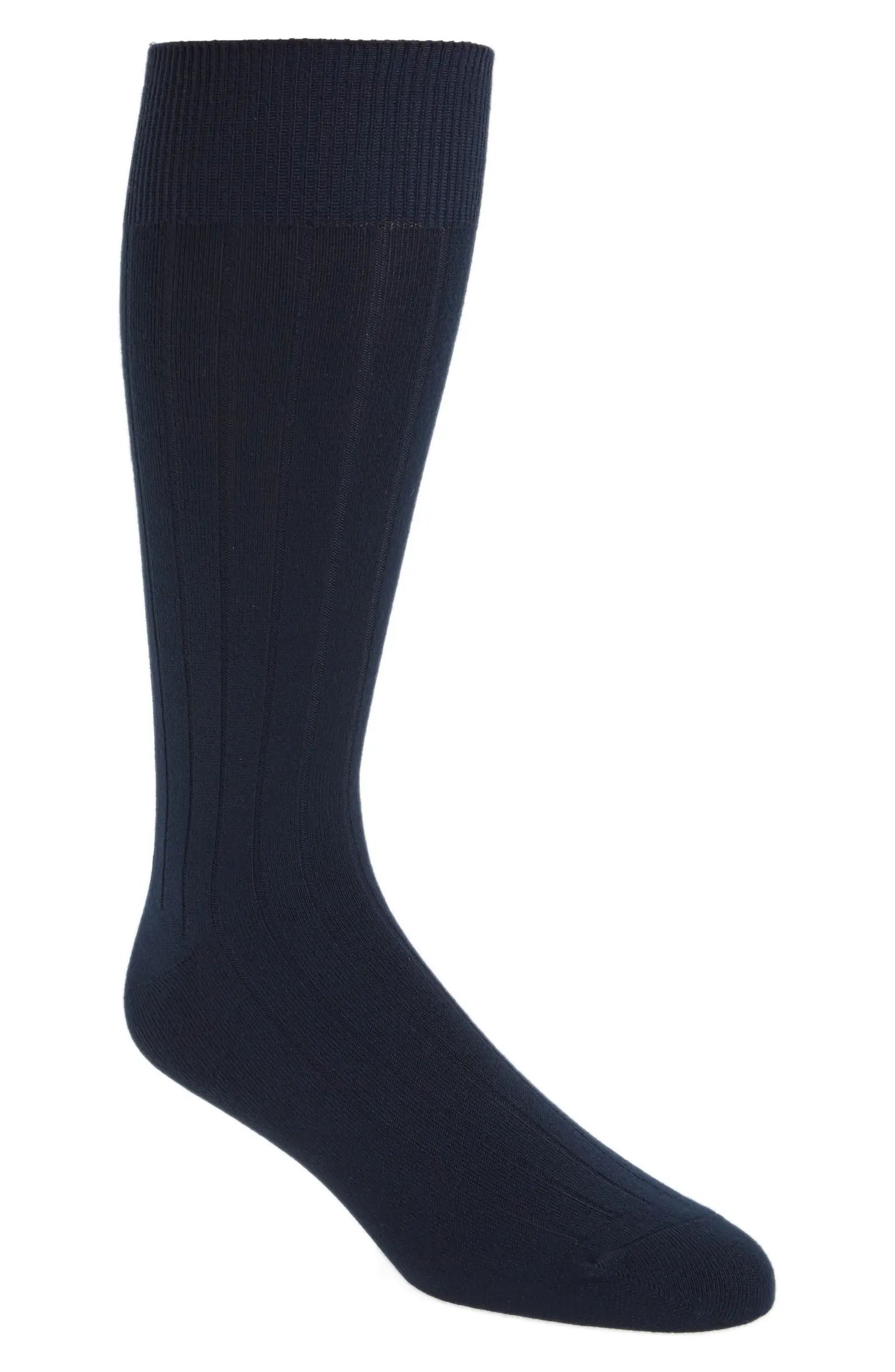Ultra Soft Solid Ribbed Socks | Nordstrom