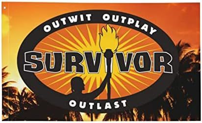 Suruiver Survivor flag 3x5 Ft Decorative Home Flags Outdoor Indoor Decor Banners One Size | Amazon (US)
