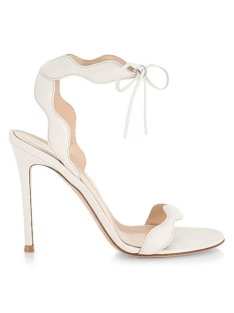 Nappa Leather Stiletto Sandals | Saks Fifth Avenue