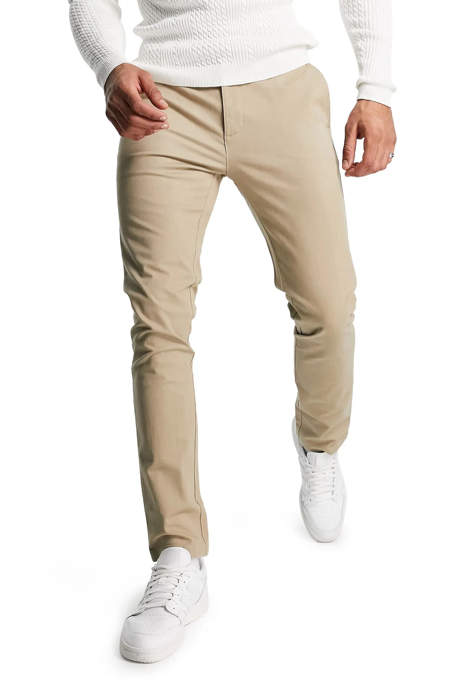 Skinny Fit Stretch Cotton Chinos | Nordstrom