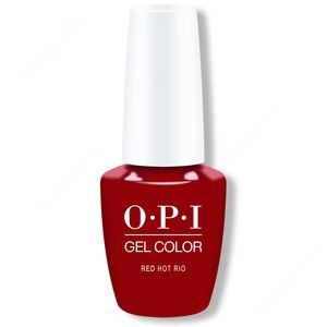 OPI GelColor - Red Hot Rio 0.5 oz - #GCA70 | Beyond Polish