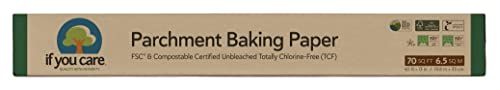 If You Care Parchment Baking Paper 70 Sq Ft Roll, Unbleached, Chlorine Free, Greaseproof, Silicon... | Amazon (US)