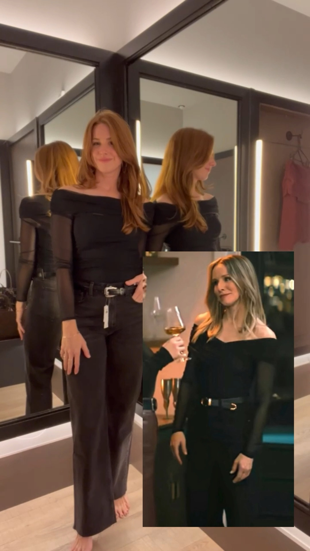 Our stylist Allie recreating Kristen bells look from nobody wants this! Linked here! 

#LTKOver40 #LTKVideo #LTKStyleTip