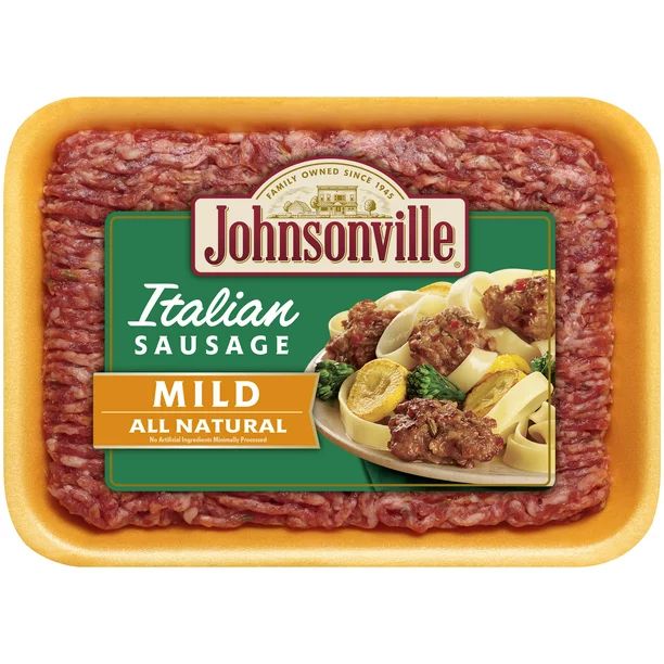 Johnsonville Mild Italian Ground Sausage, 16 oz - Walmart.com | Walmart (US)