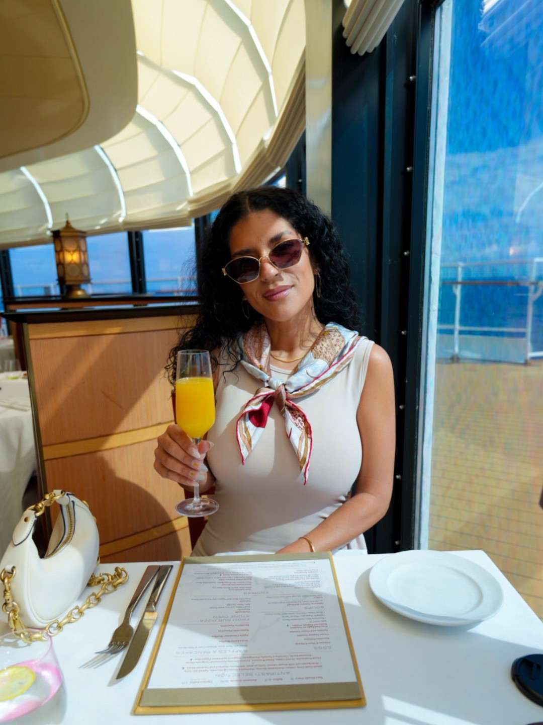 Brunch at sea ☀️🌊

#scarf #dress #sunglasses

#LTKTravel #LTKBeauty #LTKStyleTip