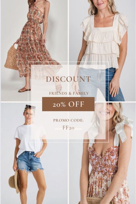 One of my favorite shops is hosting their Friends and Family event. Everything is 20% off! Use code: FF20 