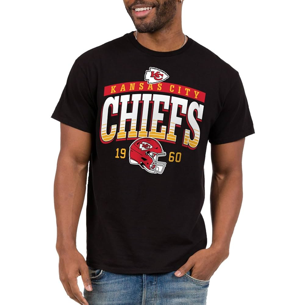 Junk Food Men's Standard x NFL-Mighty-Officially Licensed Adult Short Sleeve Fan T-Shirt Women | Amazon (US)