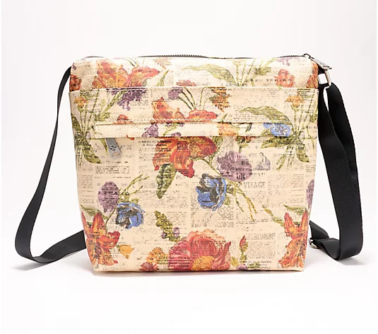 Patricia Nash Coated Canvas Carmini Crossbody | QVC