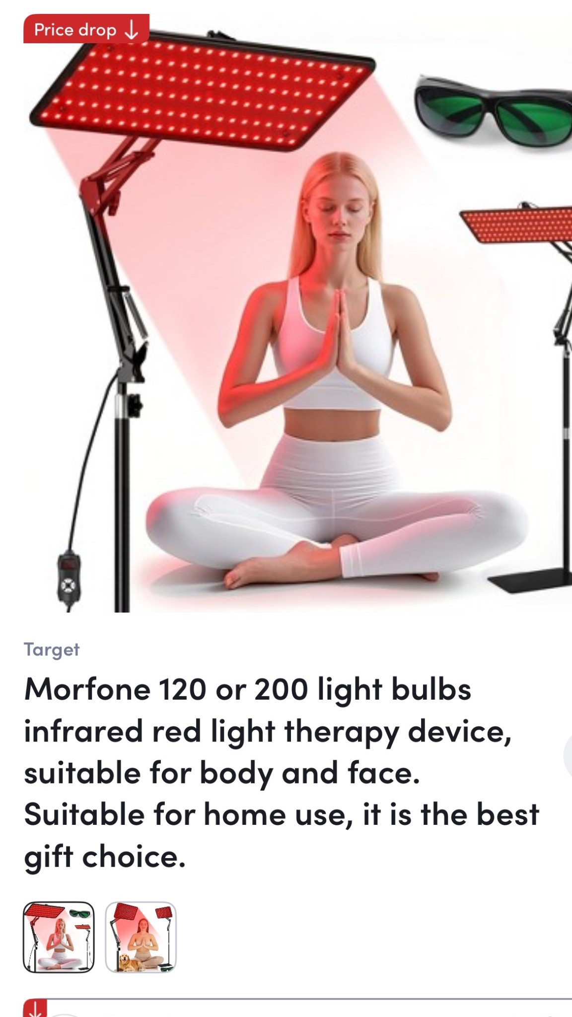 Red light therapy for anti-aging

#LTKgrwm #LTKselfcare #LTKmomlife