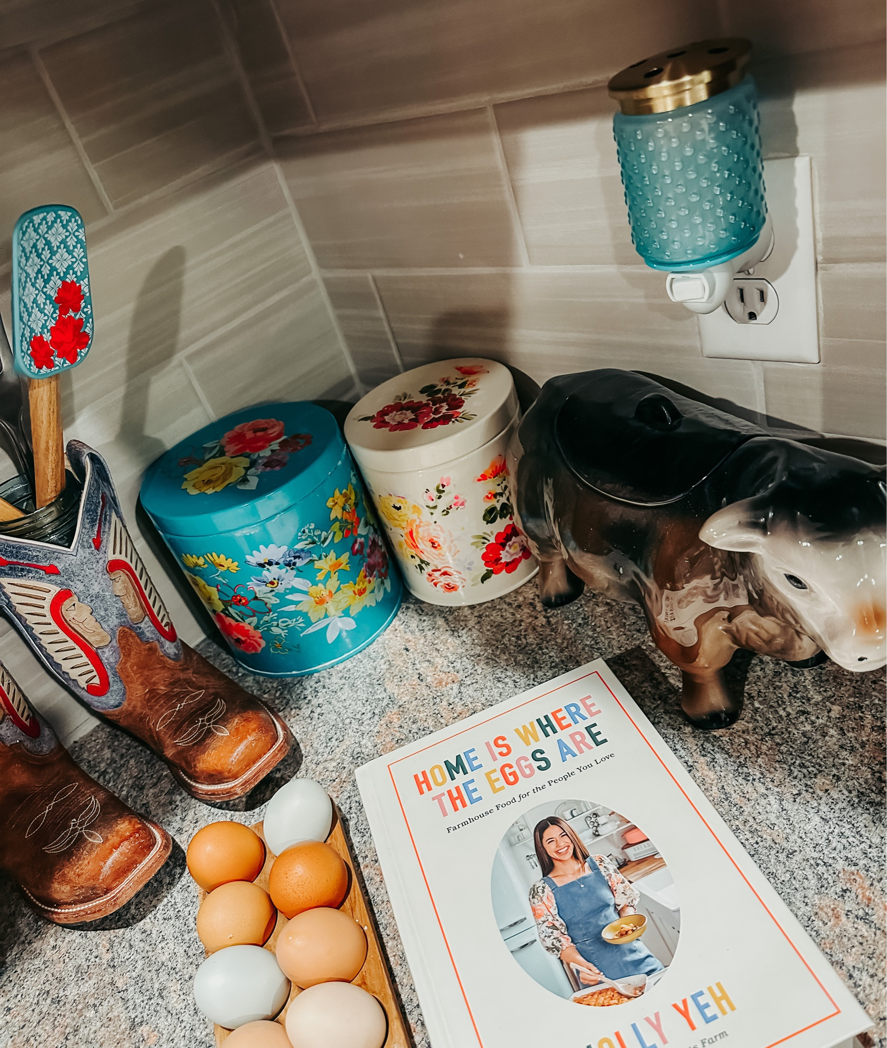 This new cookbook is so cute and I also found this cute plug in wax warmer/nightlight for your home! These were from #walmart and very inexpensive. 

#LTKunder50 #LTKhome #LTKFind