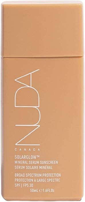 Nuda SolarGlow Mineral Serum Sunscreen | SPF 30 Broad-Spectrum Zinc Oxide Mineral Sunscreen | Non... | Amazon (CA)