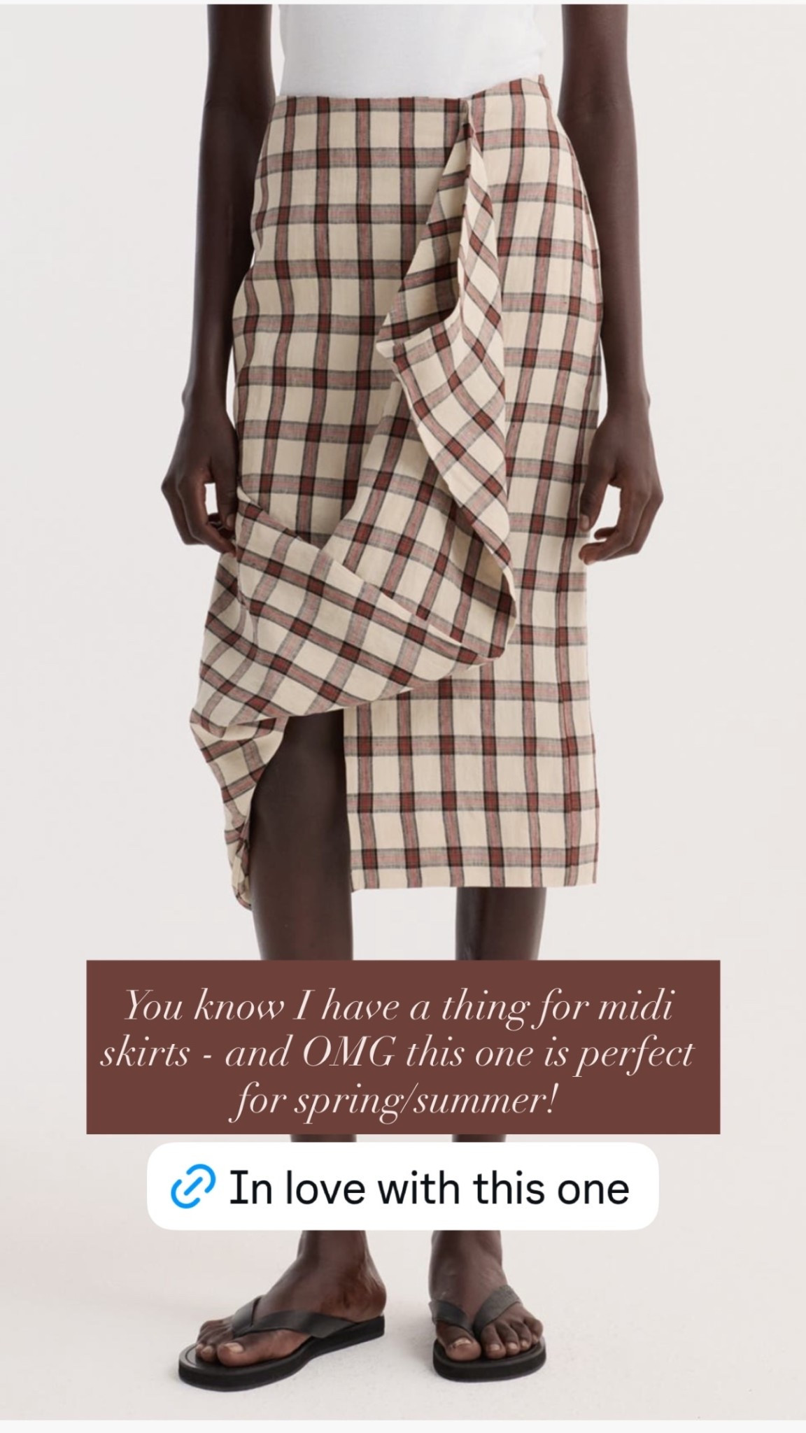 Shop this gorgeous summer skirt now. 

#classicstyle
#plaidskirt
#Rohe
#Nordstrom
#midiskirt

#LTKootd #LTKSeasonal #LTKMothersDay