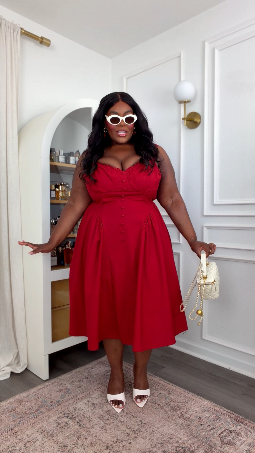 it’s giving retro Barbie - dress size 2X /20