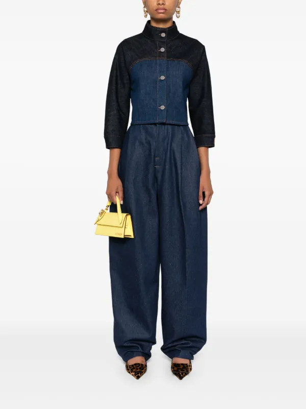Jacquemus Le de-Nîmes Curzio Jeans | Blue | FARFETCH | Farfetch Global