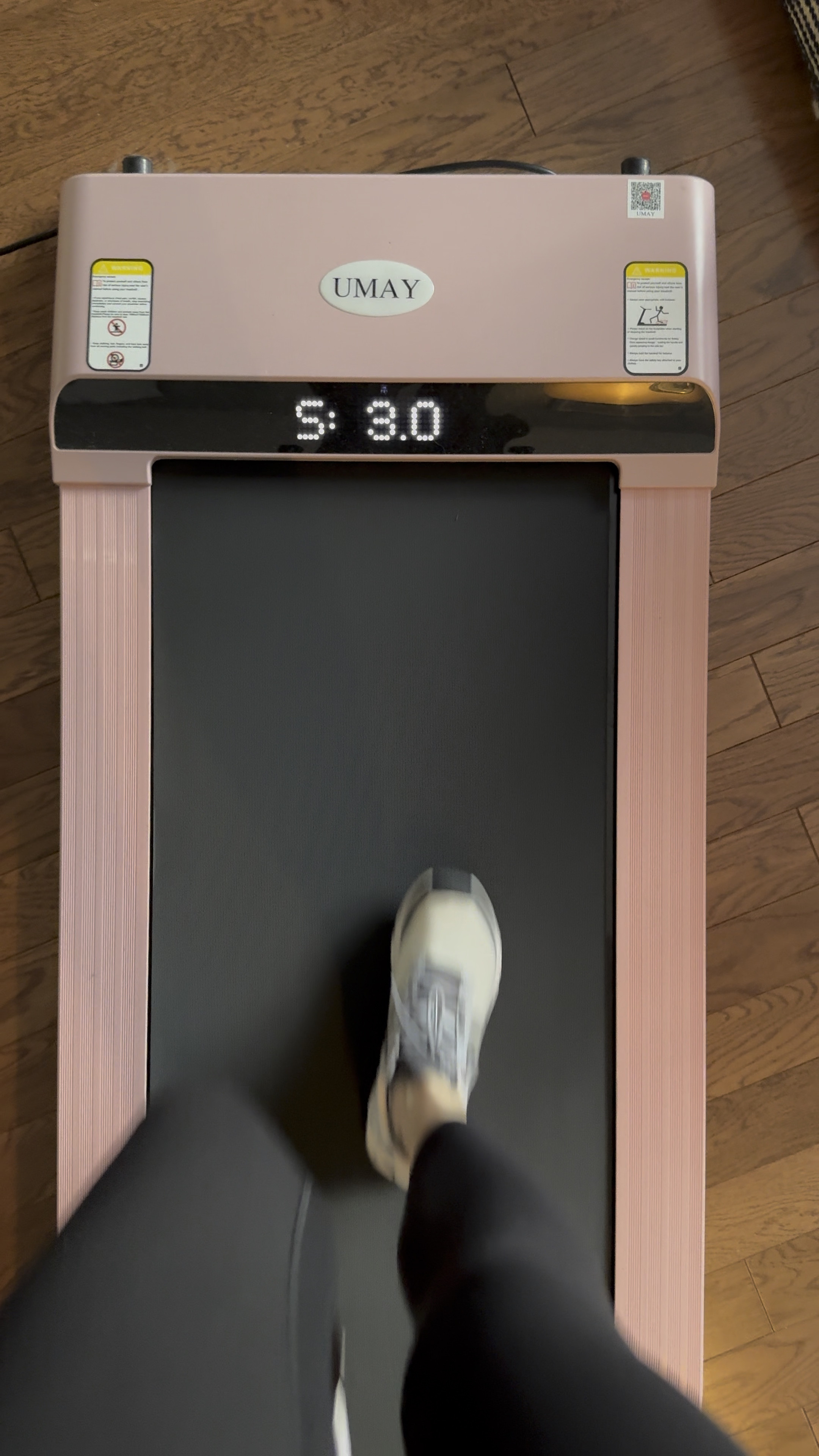 Seriously one of the best investments I made! I’m trying to use my waking pad an hour per day to help get my step count up. So nice to use while watching a show or movie 🩷

#LTKActive #LTKHome #LTKFitness