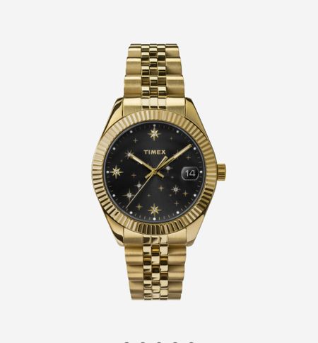 Celestial Times Legacy watch. Ageless style featuring a brushed and polished gold-tone stainless steel case and  bracelet. 
kimbentley, jewelry, accessory, Mother’s Day giftt

#LTKstyletip #LTKworkwear #LTKover40