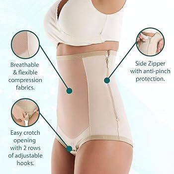 Postpartum Girdle with Zipper, Medical-Grade, Compression & Support | Amazon (US)